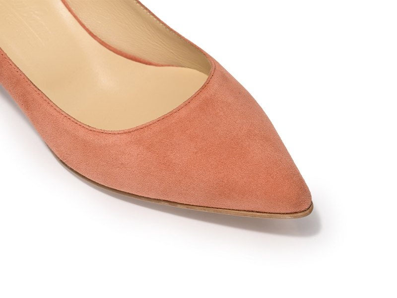 Pantofi 3700 Velur Caramiziu