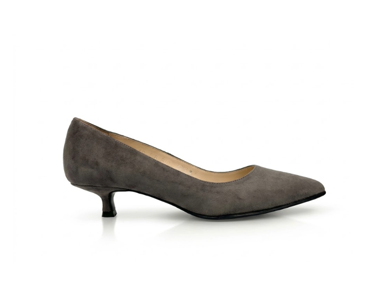 Pantofi 3700 Velur Tabac