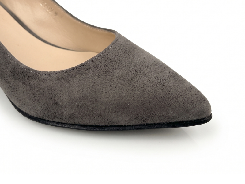 Pantofi 3700 Velur Tabac