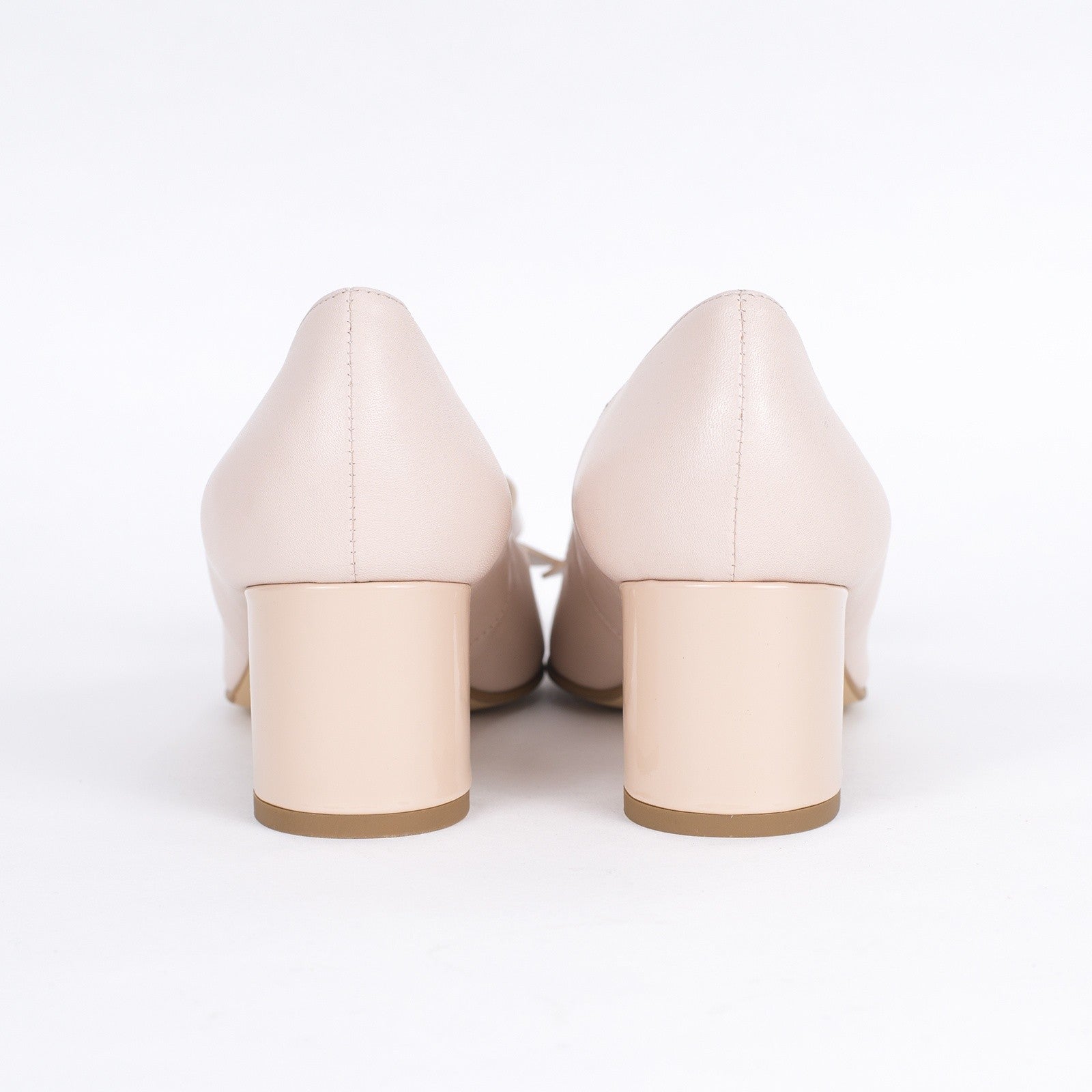 Pantofi dama Guban 3486 piele nappa roz/ lac roz