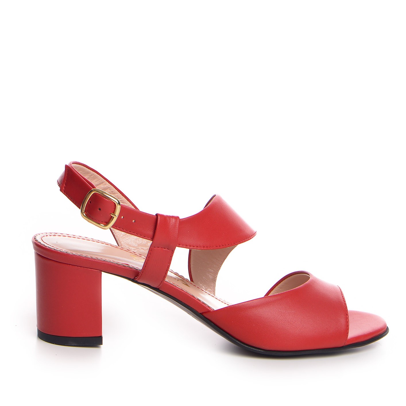 Sandale dama Guban model 3581 nappa rosu