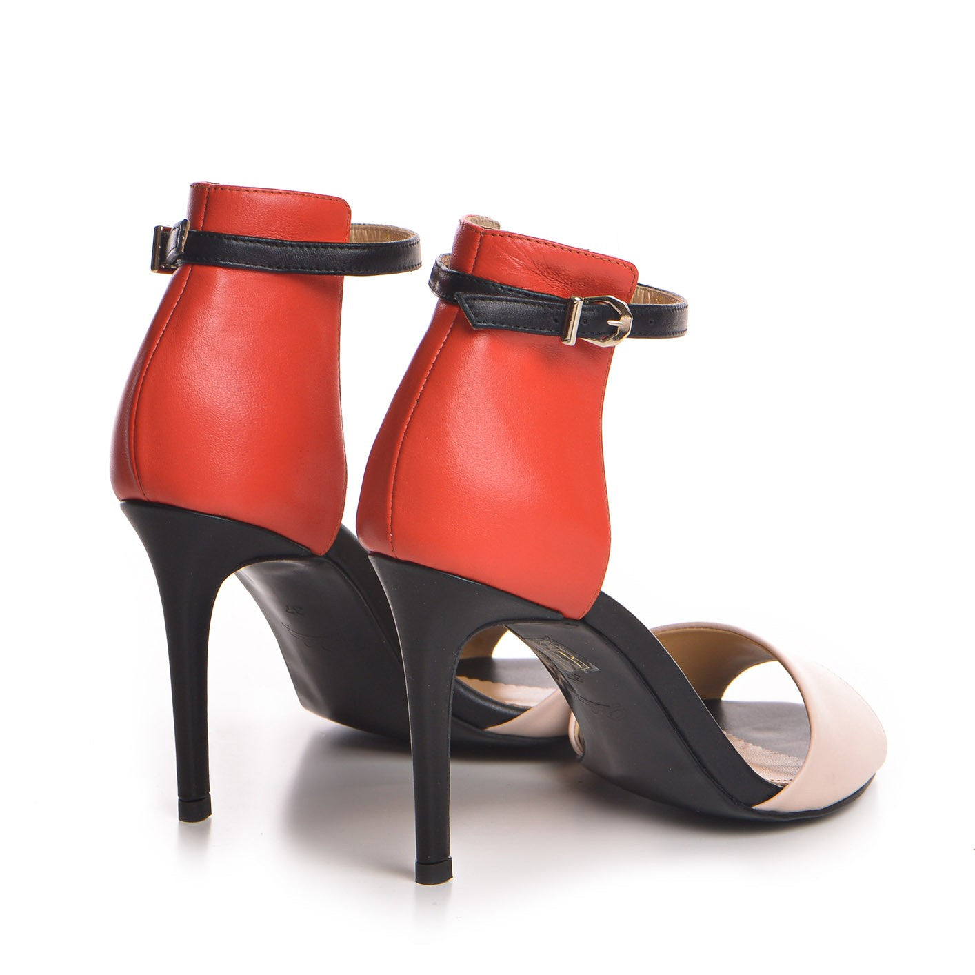 Sandale dama Guban model 1385 nappa corai/roz