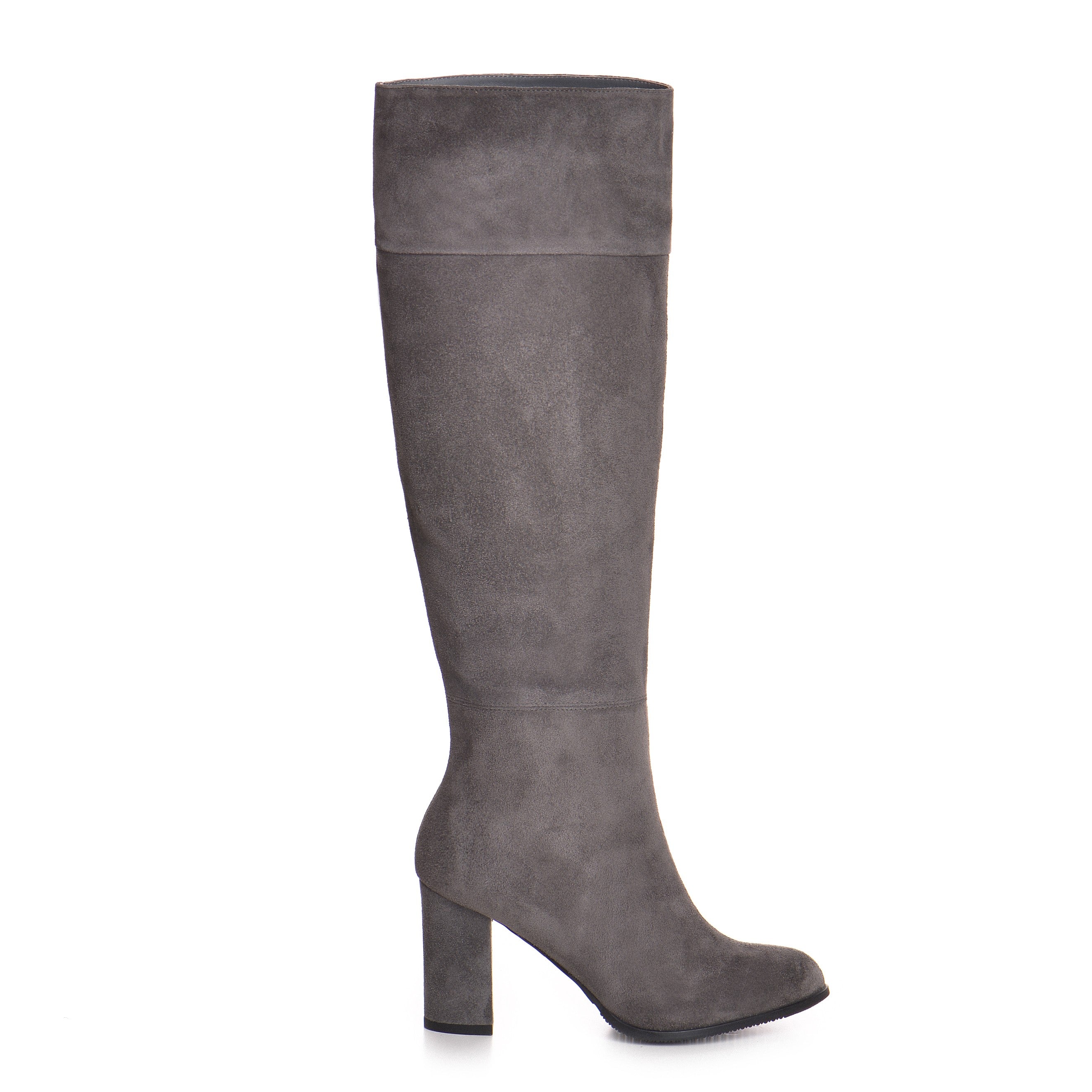 Cizme dama Guban model 1502 piele velur gri