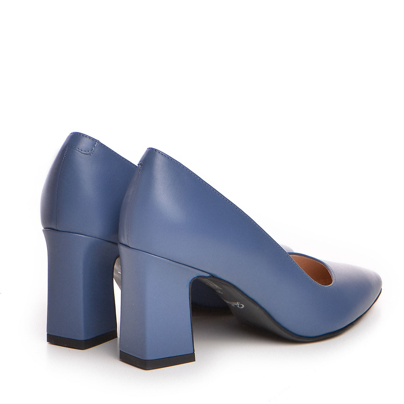 Pantofi dama Guban model 1352 nappa albastru