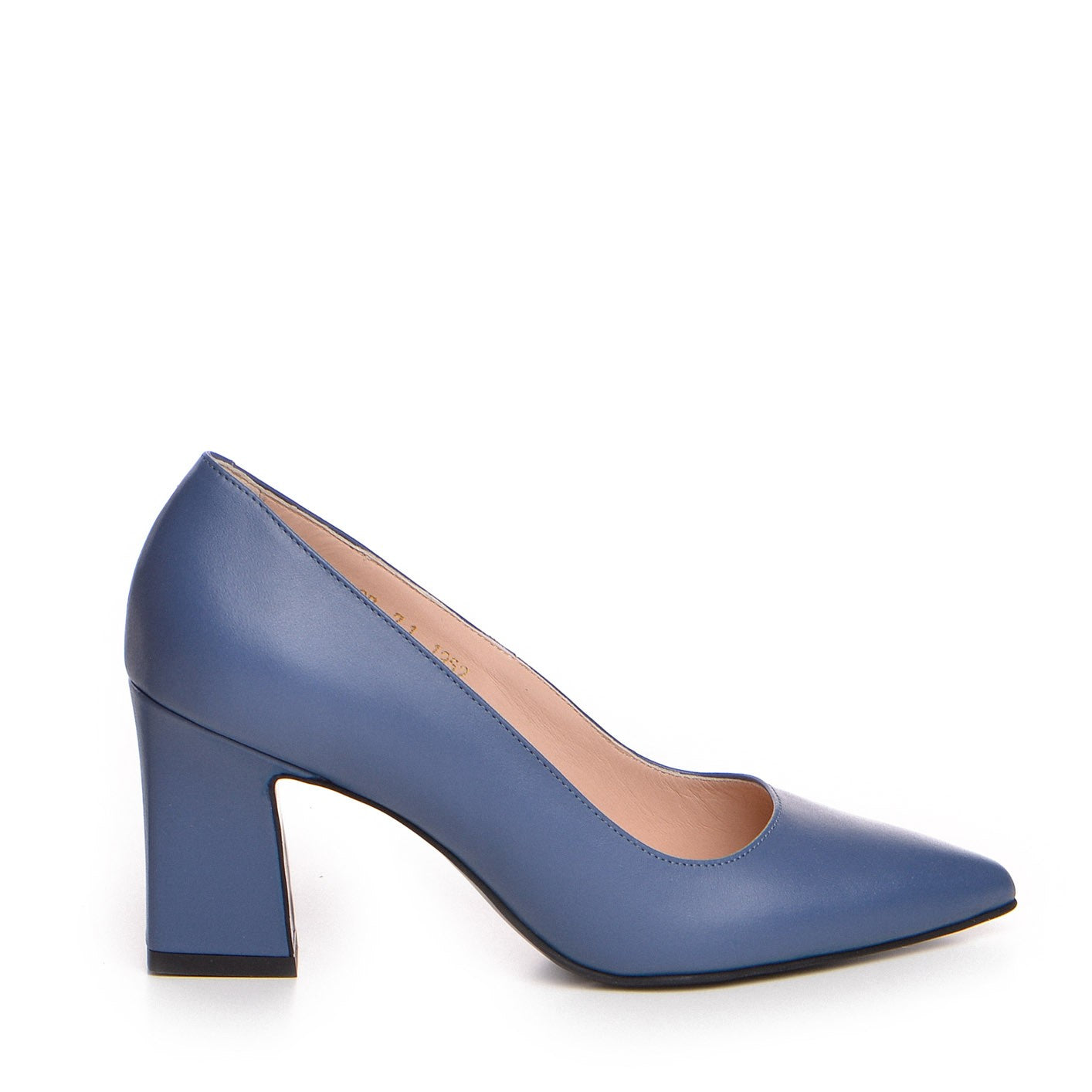 Pantofi dama Guban model 1352 nappa albastru