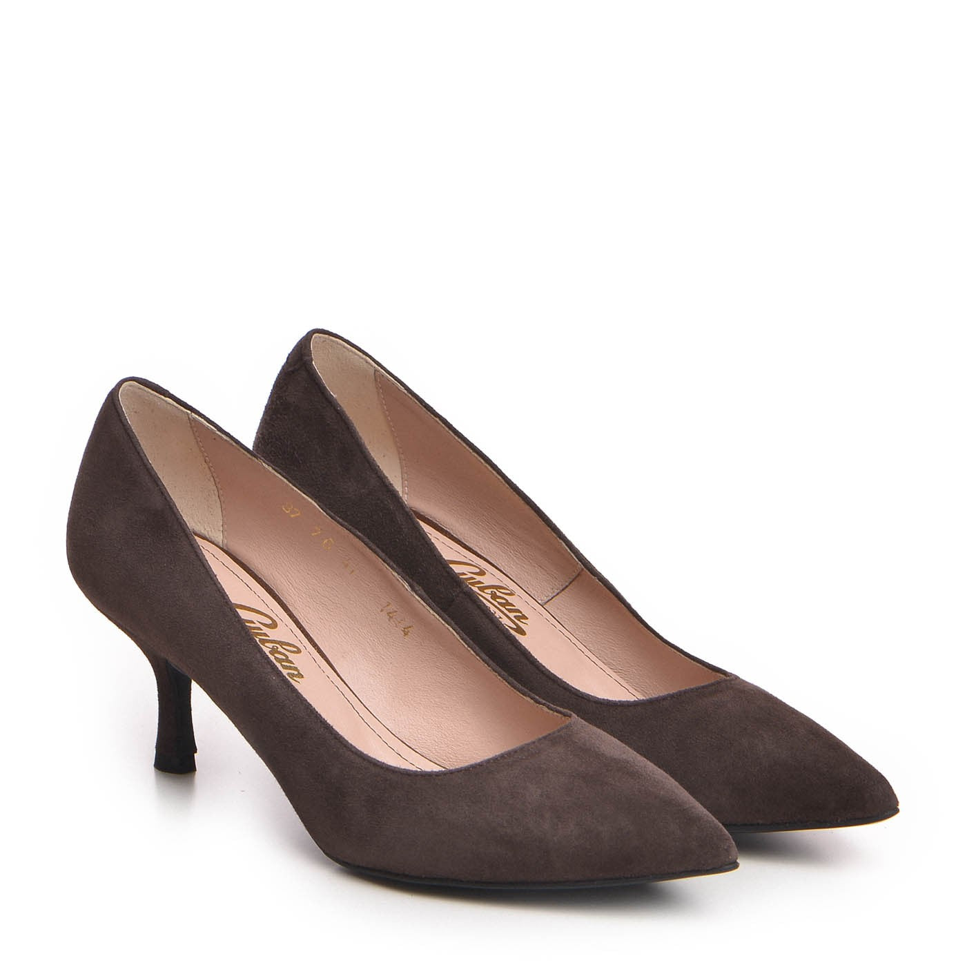 Pantofi dama Guban model 1414 velur maro