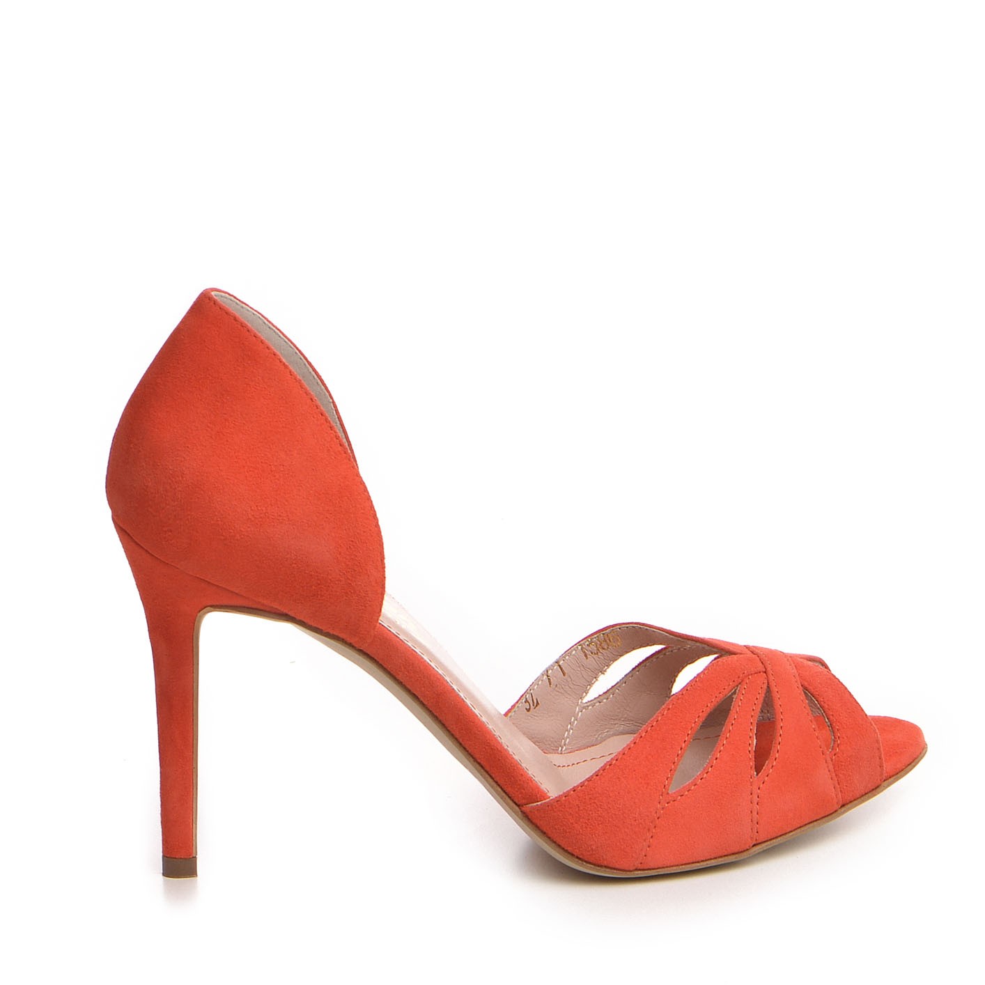 Pantofi dama Guban model 1586 piele velur corai