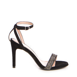 Sandale dama Guban model 1380/C velur negru