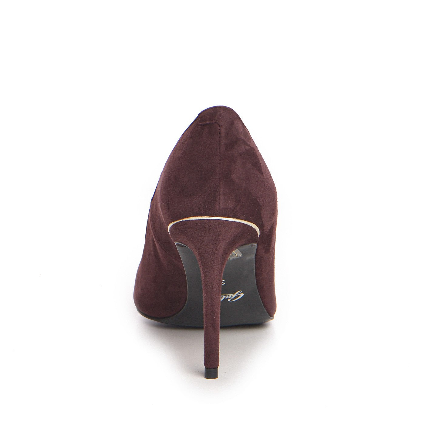 Pantofi dama Guban model 1432 piele velur burgundy