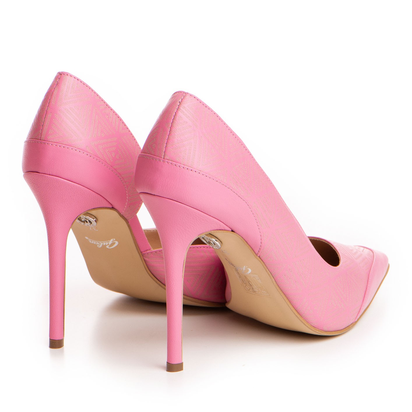 Pantofi dama Guban model 1269 piele nappa cyclamen