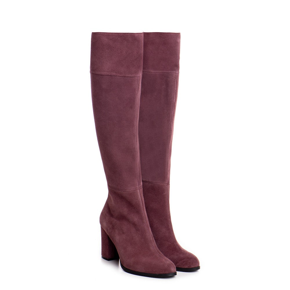 Cizme dama Guban model 1502 velur mov