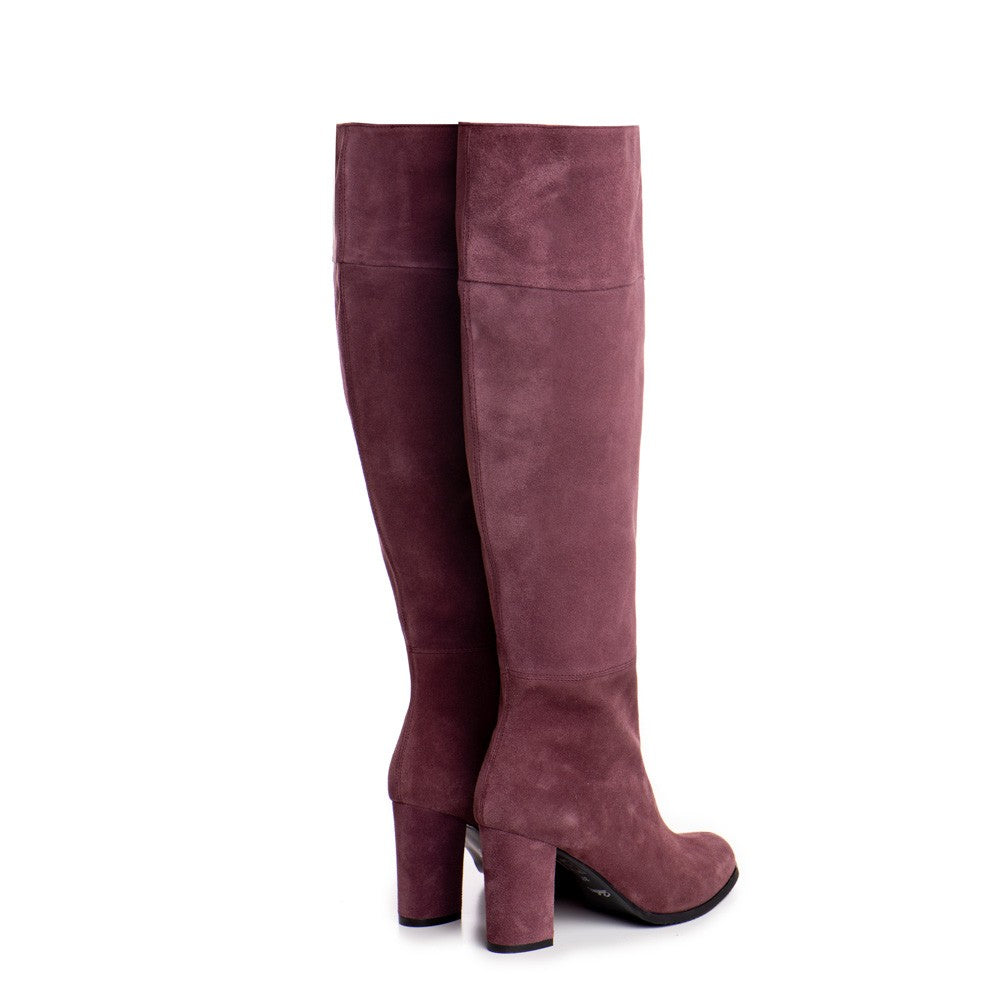 Cizme dama Guban model 1502 velur mov