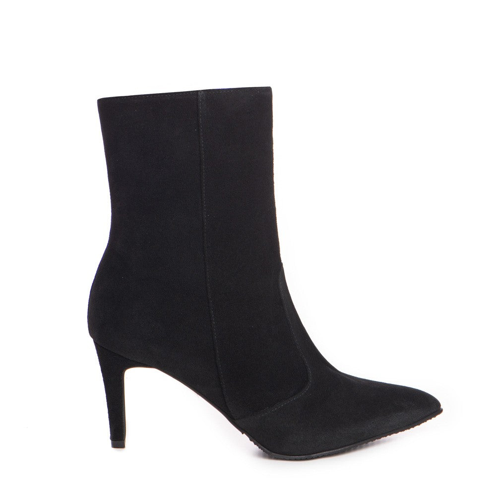 Botine dama Guban model 3125 velur negru