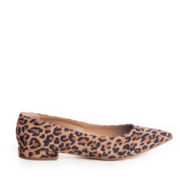 Balerini Guban model 3628 piele naturala velur animal print