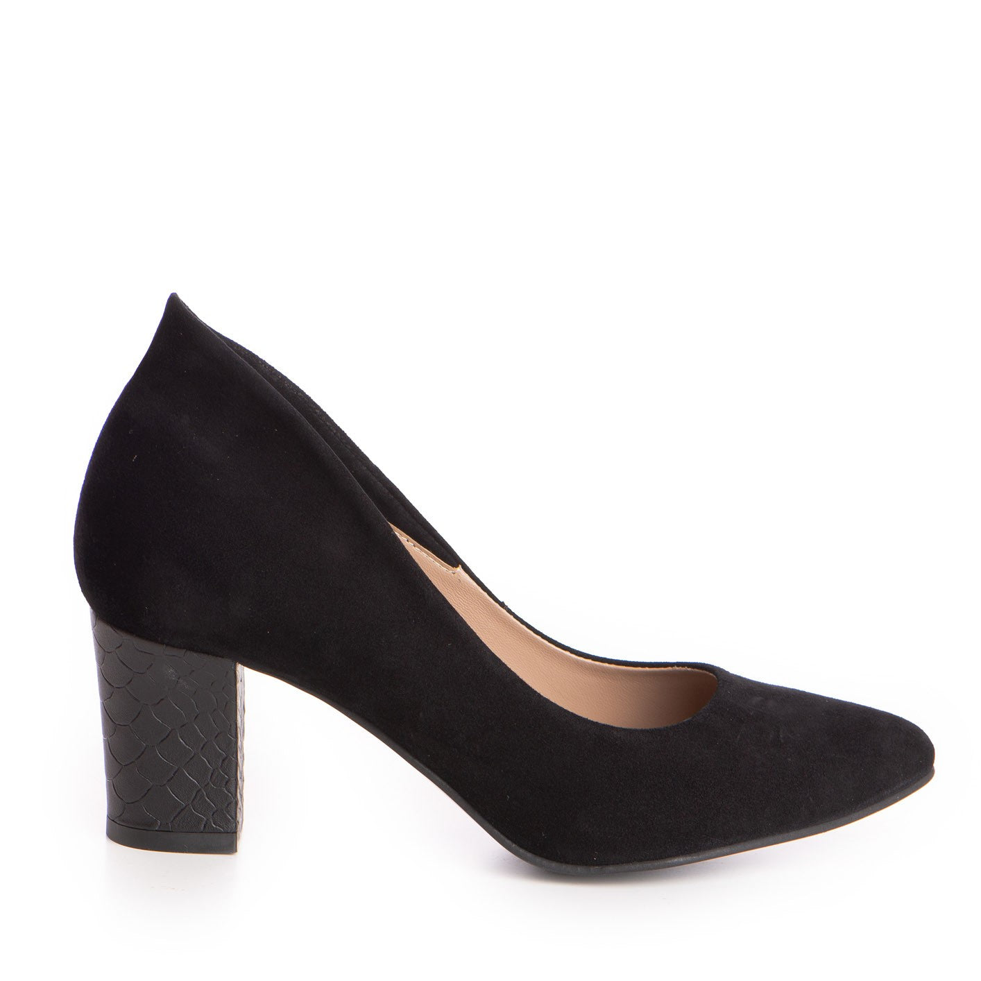 Pantofi dama Guban 3279 piele velur negru