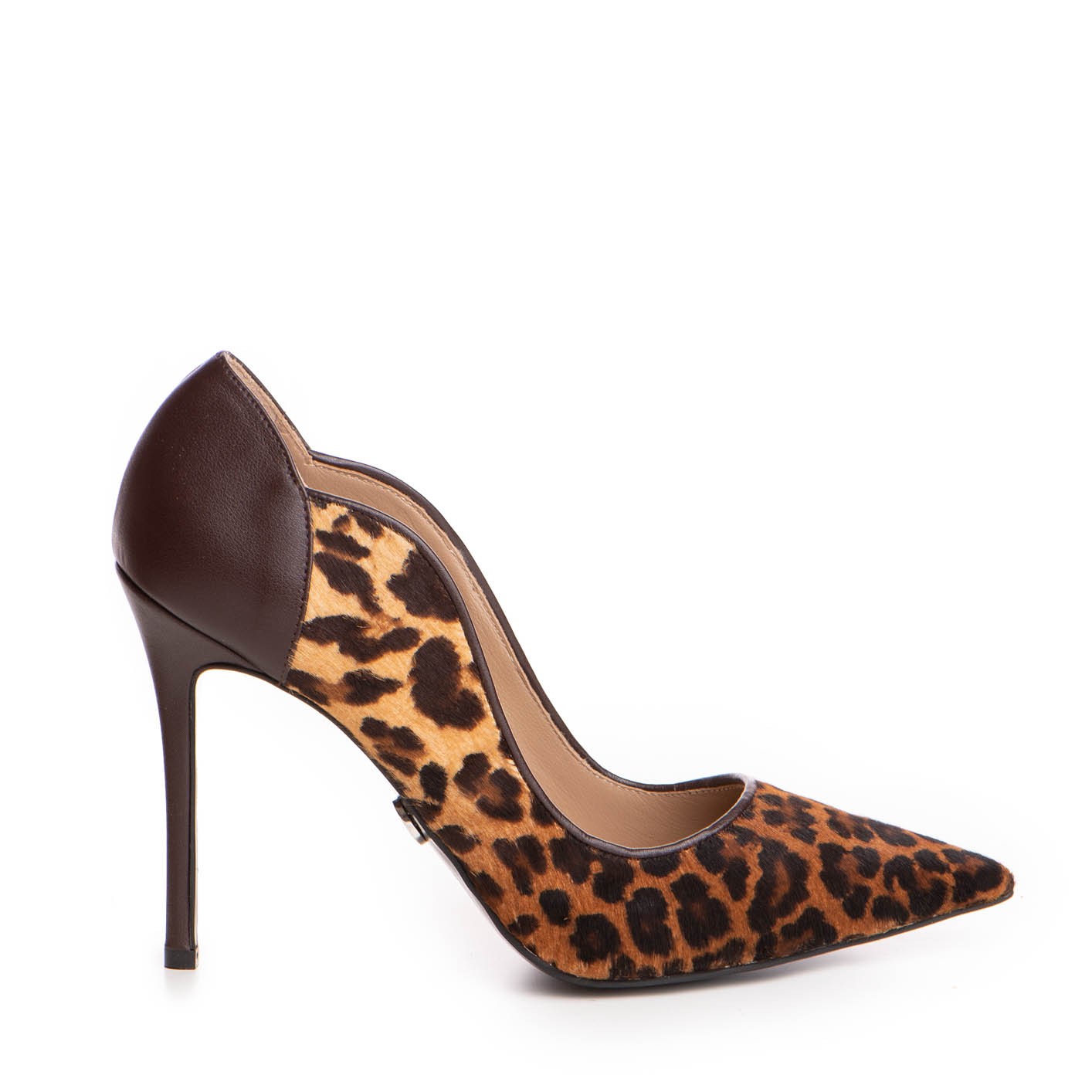 Pantofi dama Guban model 1246 piele ponei animal print
