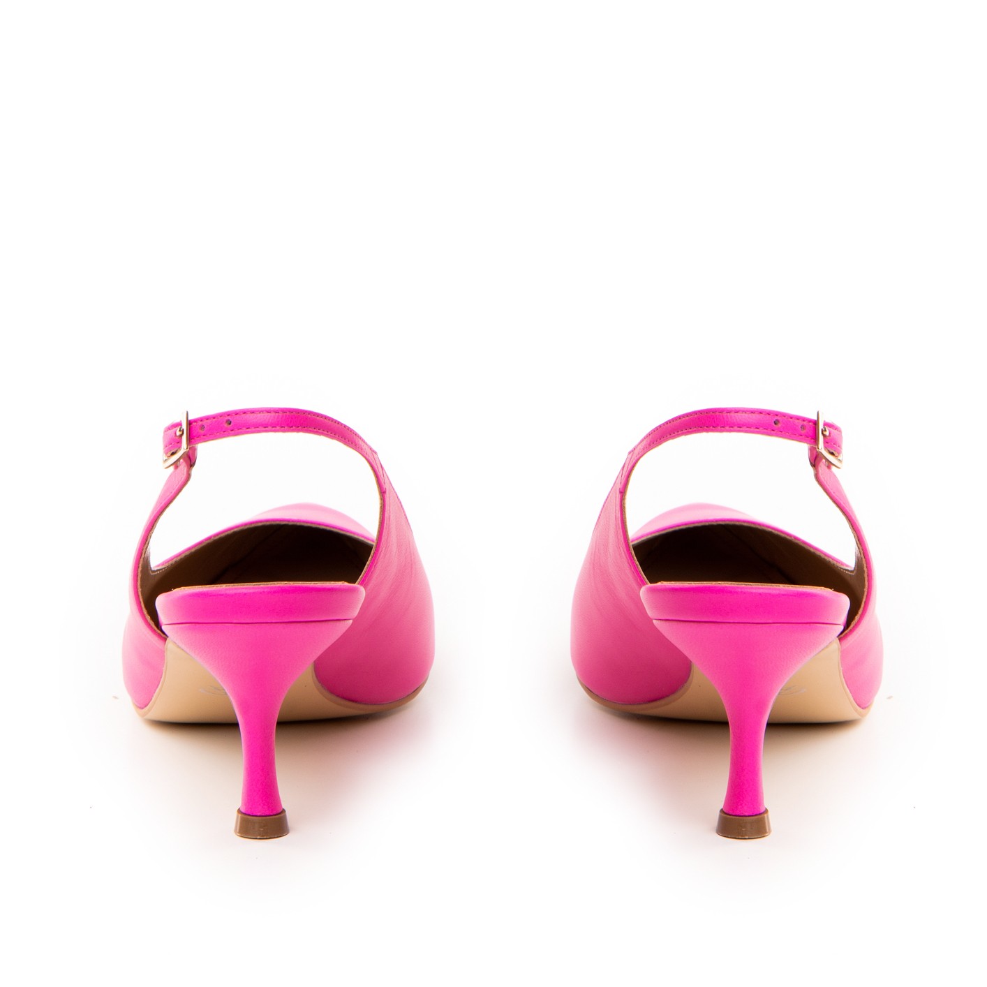 Pantofi dama Guban model 1489 nappa fuxia