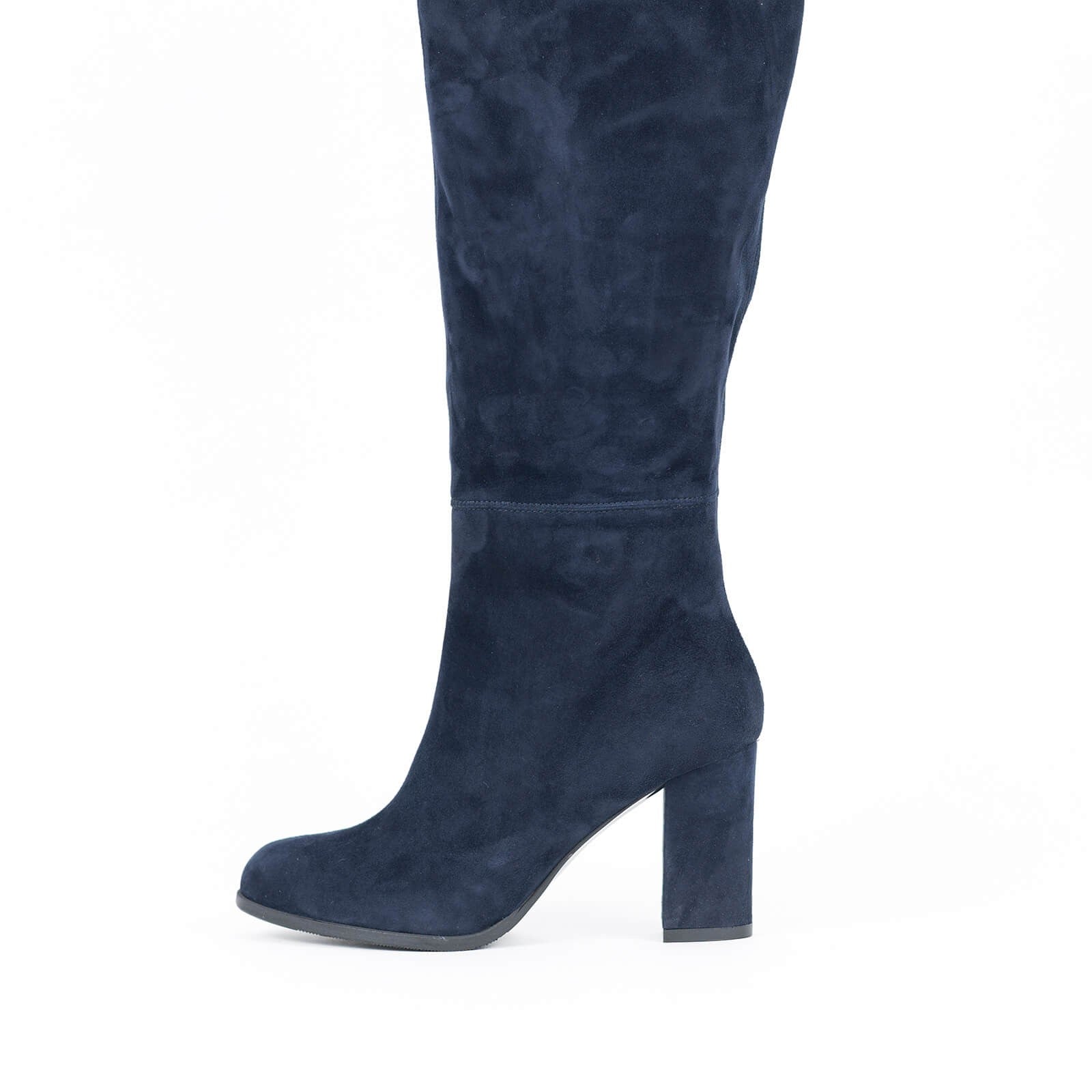 Cizme dama Guban 1502-6 velur velur bleumarin