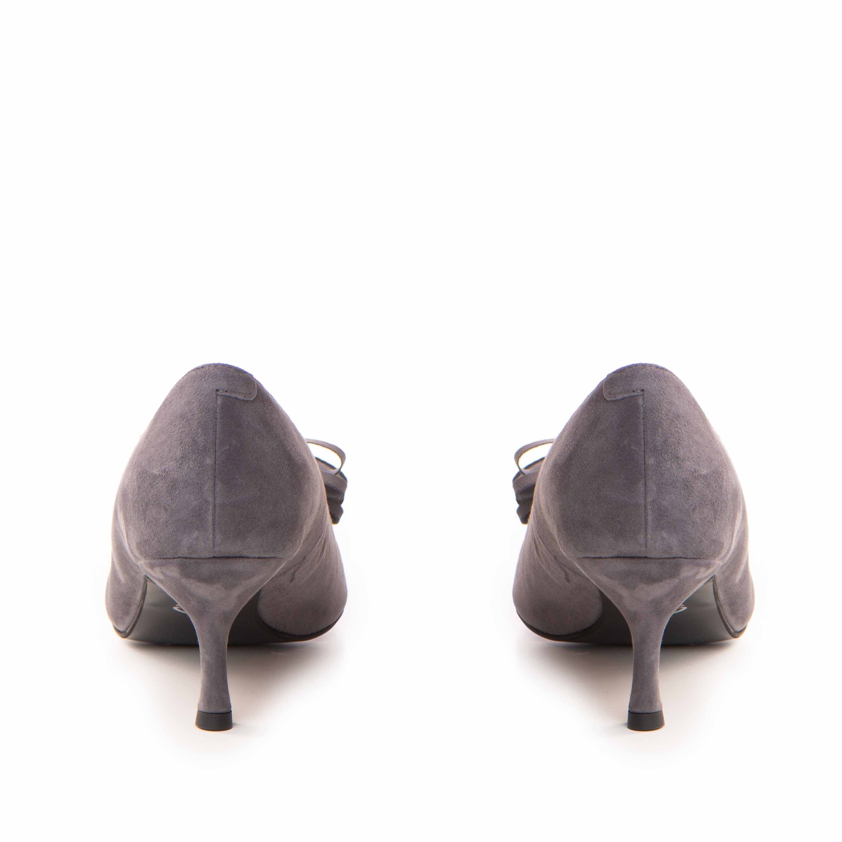 Pantofi dama Guban model 1479 velur gri