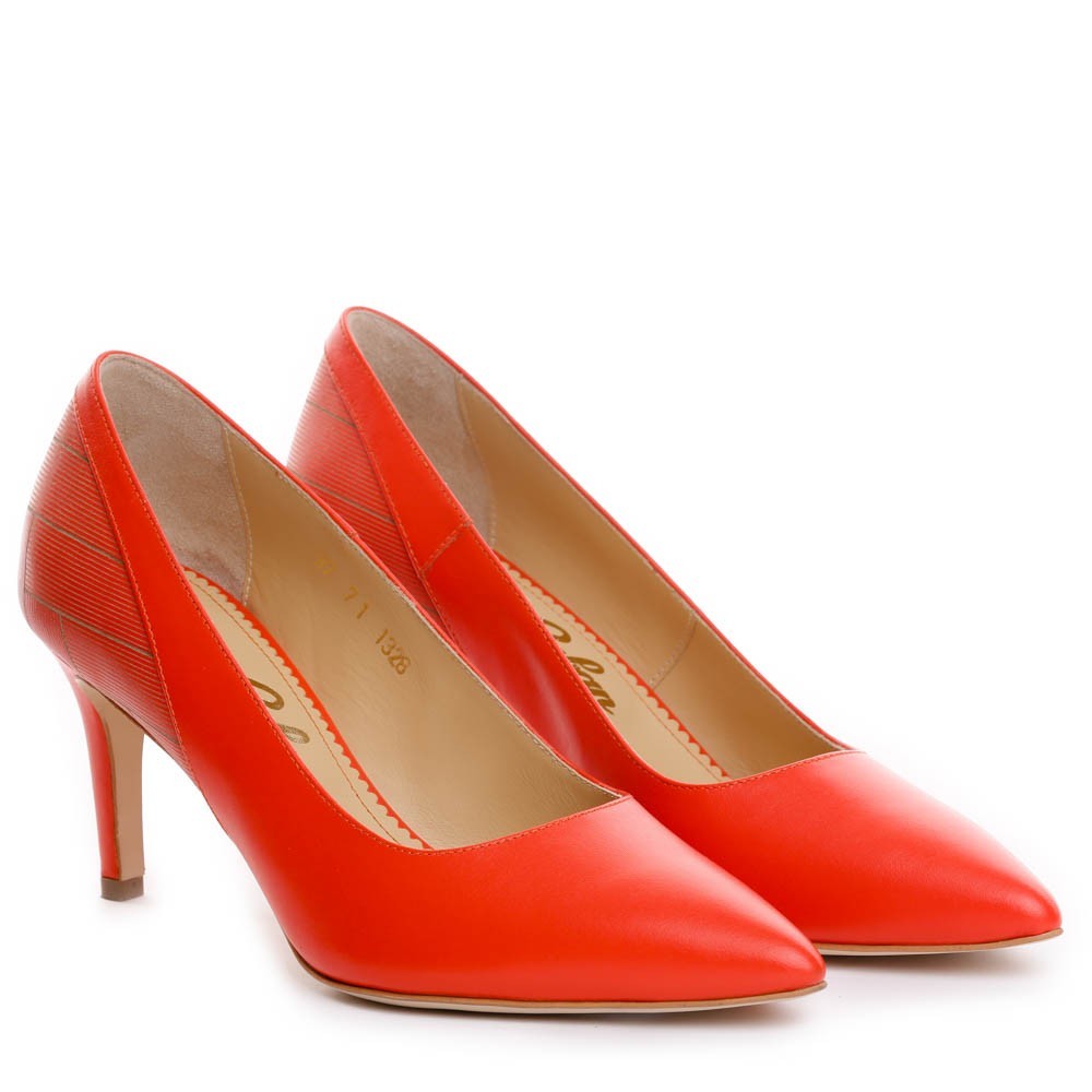 Pantofi de dama Guban 1328 nappa corai