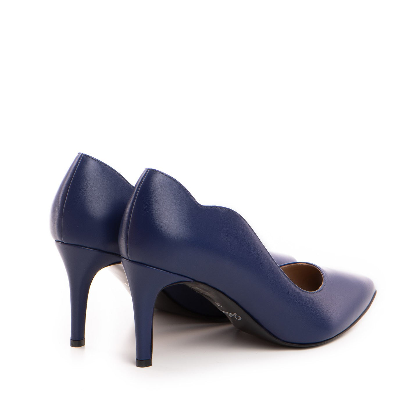 Pantofi dama Guban model 1422 nappa albastru