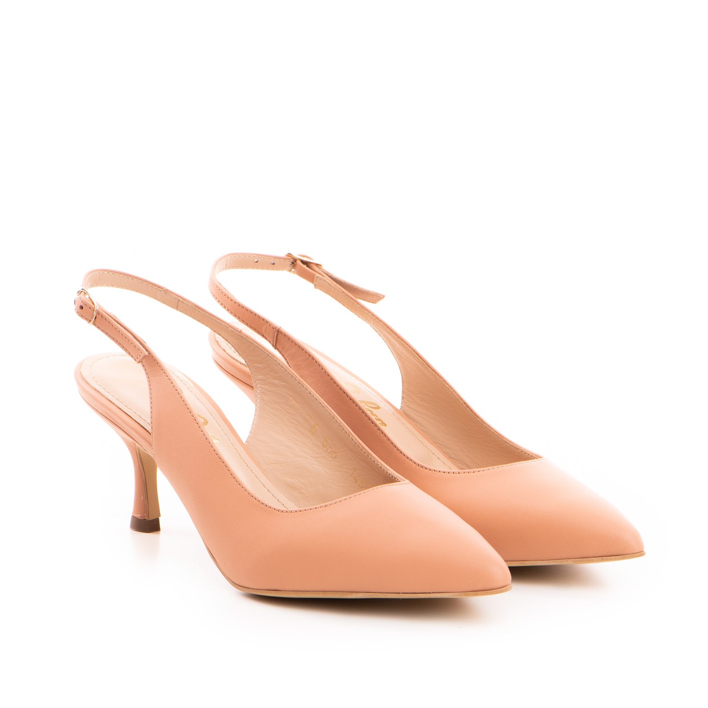 Pantofi dama Guban model 1489 nappa caramiziu