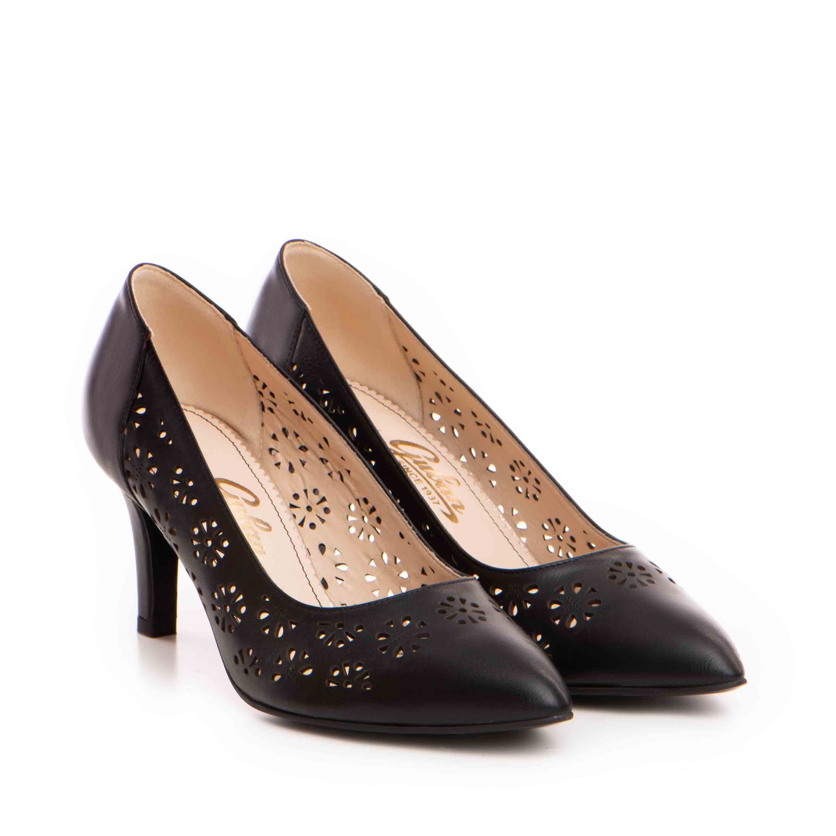 Pantofi dama Guban model 3328 piele nappa negru