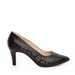 Pantofi dama Guban model 3328 piele nappa negru