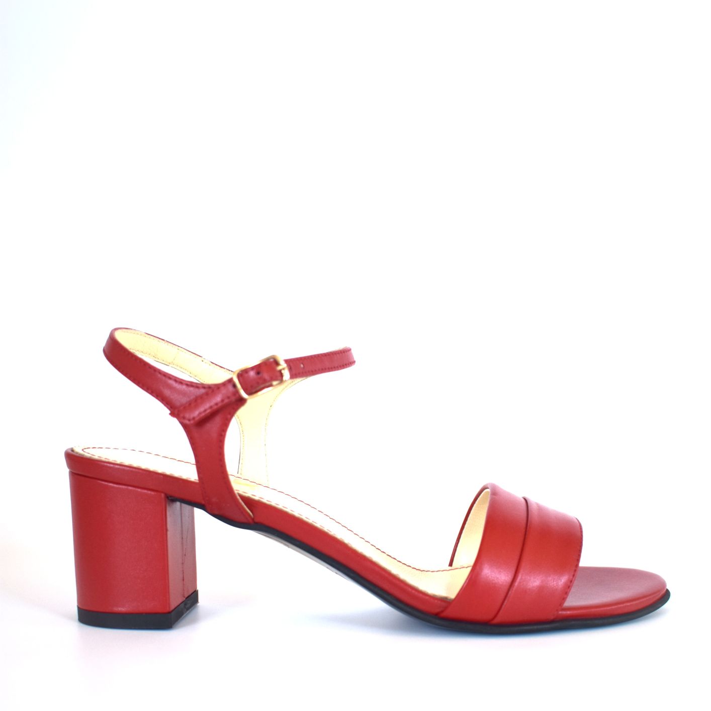 Sandale dama Guban model 3545 nappa rosu