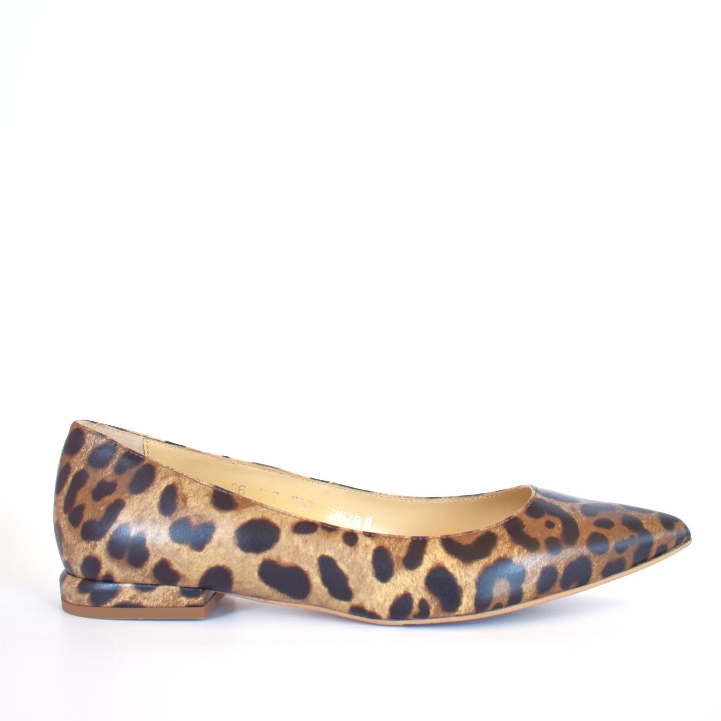 Balerini Guban model 3628 piele naturala nappa animal print