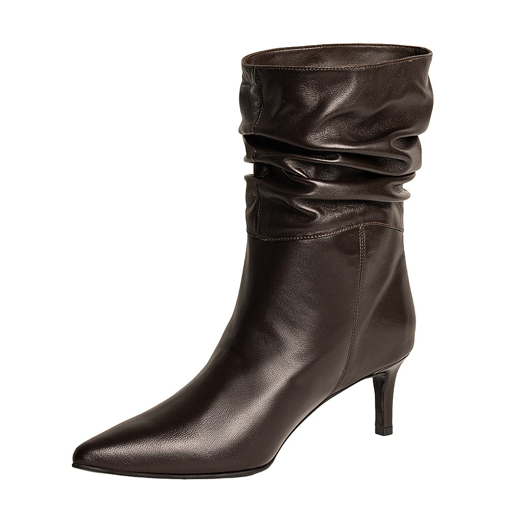 Botine dama Guban model 1583 nappa maro