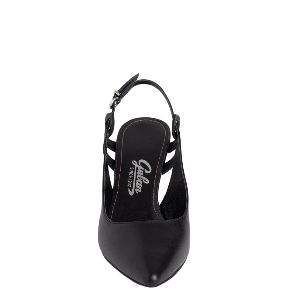 Pantofi dama Guban model 3663 nappa negru