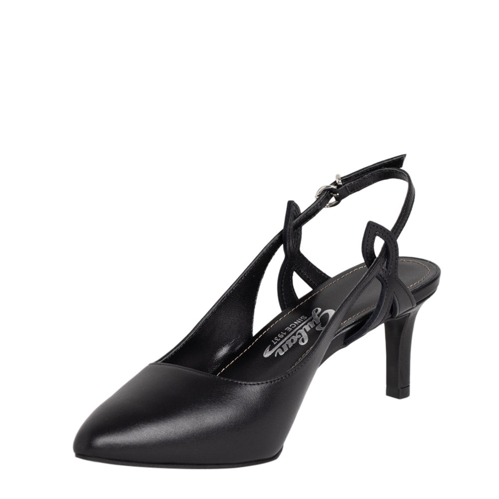Pantofi dama Guban model 3663 nappa negru