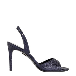 Sandale 1589 Velur Laminat Albastru