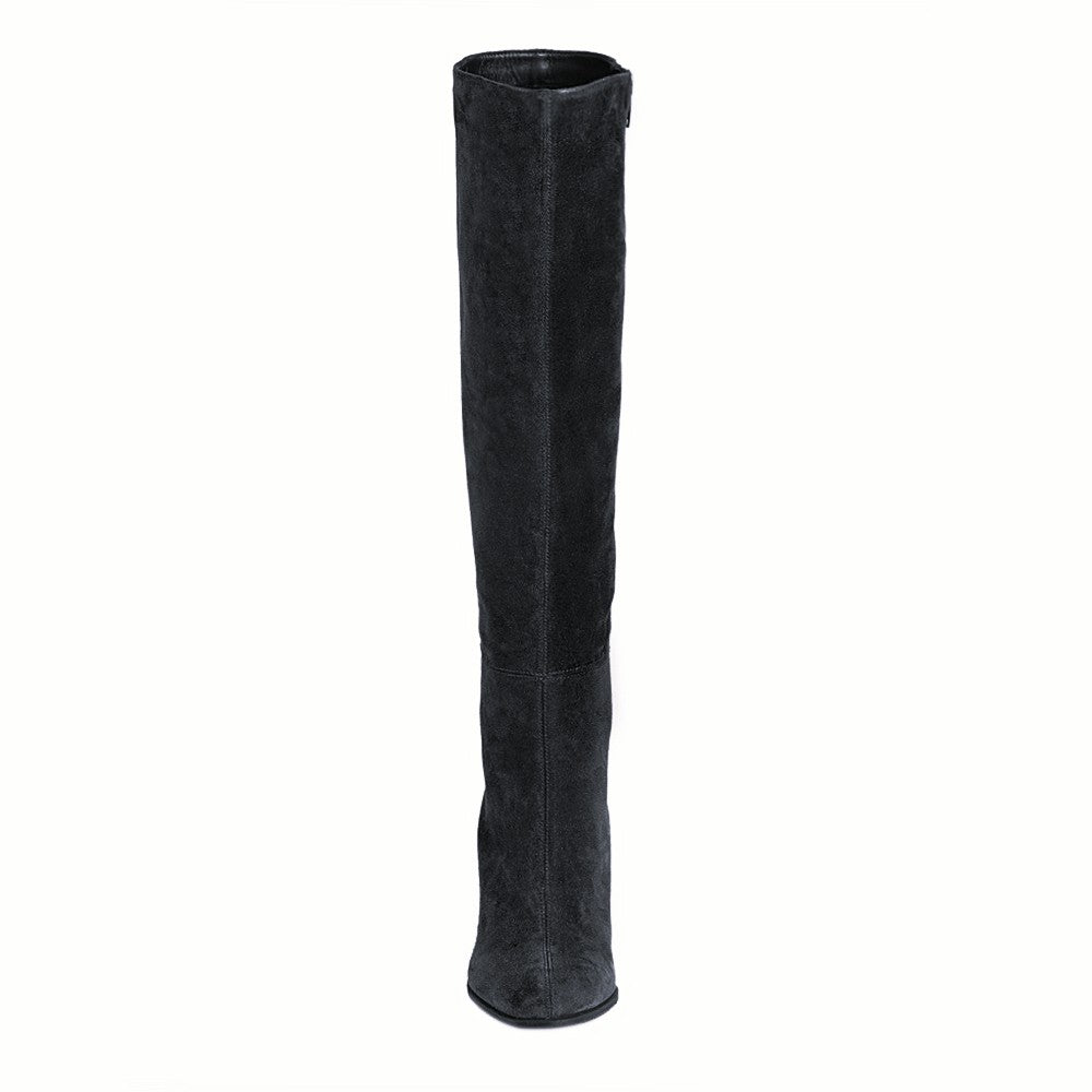 Cizme dama Guban model 1564 velur negru