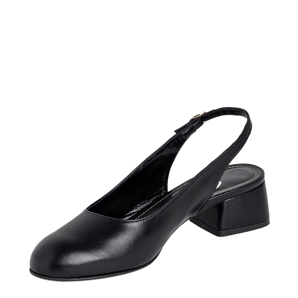 Pantofi dama Guban model 3673 piele nappa negru