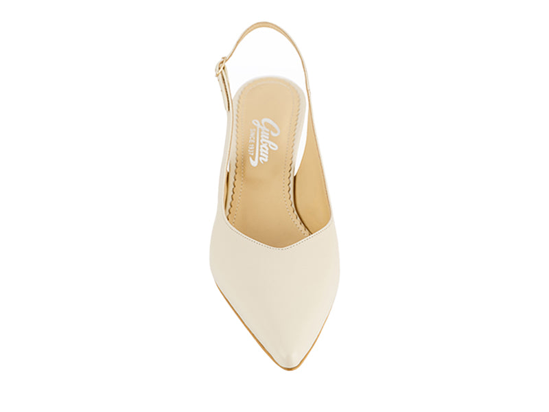 Pantofi 1594 Nappa Crem