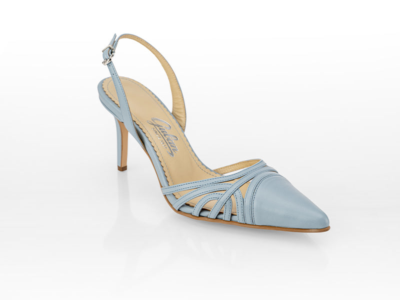 Pantofi 1596 Nappa Sky