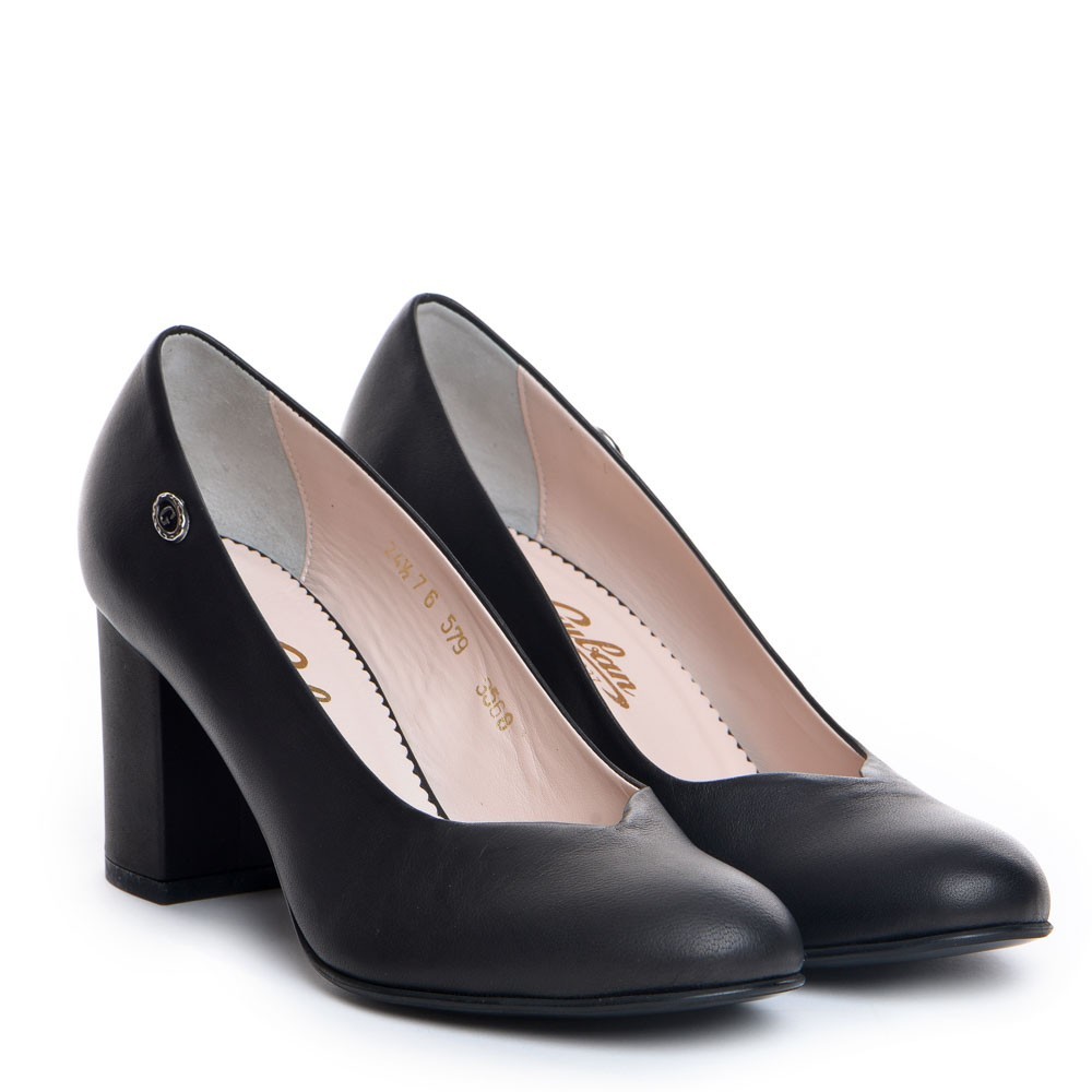 Pantofi dama Guban 3568 piele nappa negru