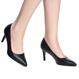 Pantofi dama Guban 1218 piele nappa negru