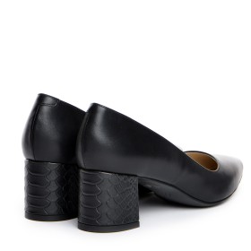 Pantofi de dama Guban 3583 nappa negru/k25 negru
