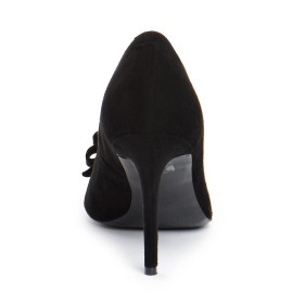 Pantofi de dama Guban 1349 velur negru