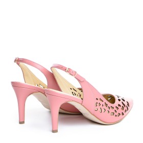 Pantofi dama Guban 1216 piele nappa roz M