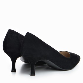 Pantofi dama Guban 1414 velur negru
