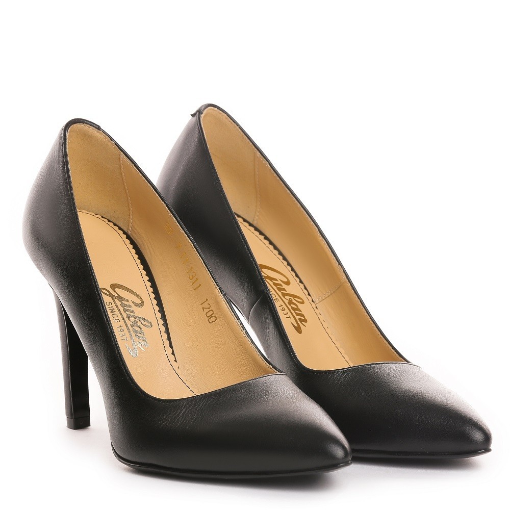 Pantofi dama Guban 1200 piele nappa negru