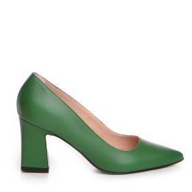 Pantofi dama Guban model 1352 nappa verde