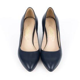 Pantofi dama Guban 3292 piele nappa bleumarin