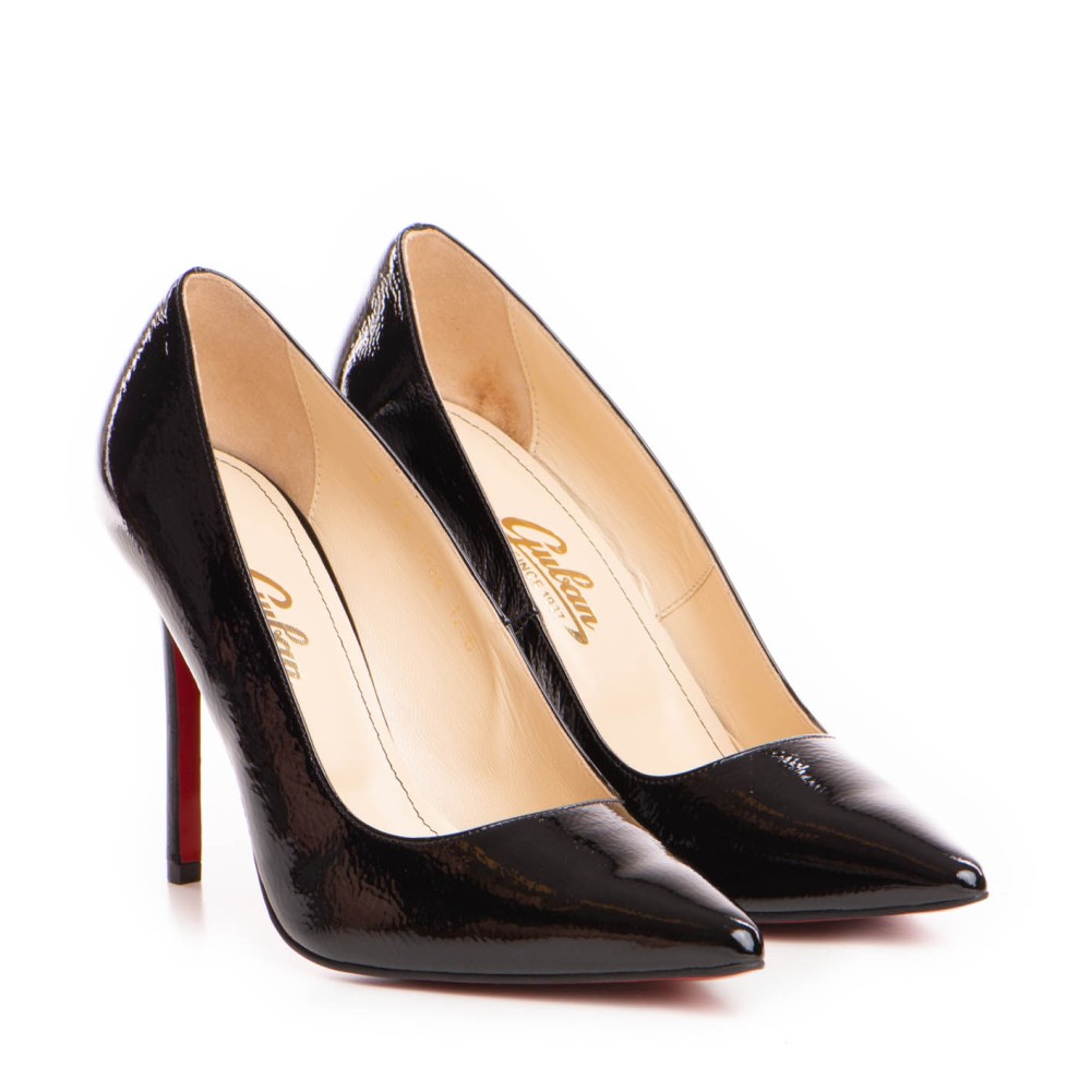 Pantofi dama Guban model 1256 piele naturala naplac negru