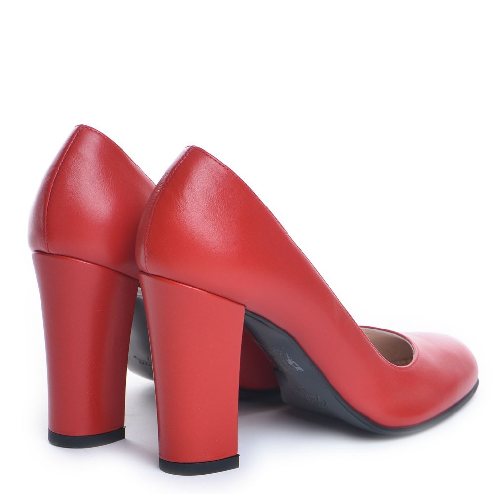 Pantofi dama Guban 3577 piele nappa rosu