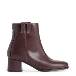 Botine dama Guban model 3647 nappa  bordo